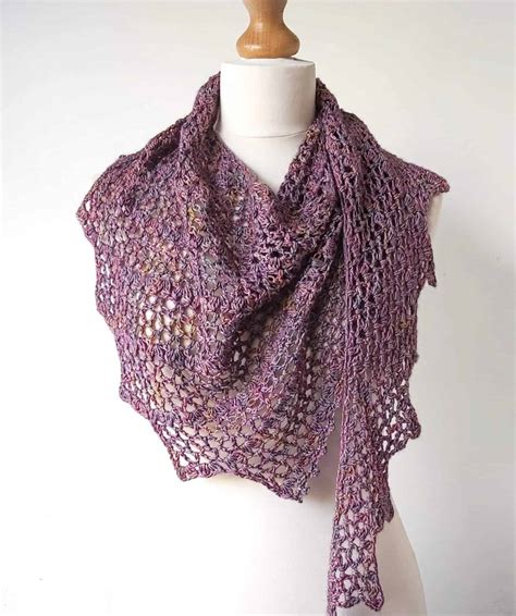 easy  skein crochet shawl pattern crochet scarf pattern
