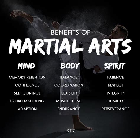 benefits  martial arts rmartialartist