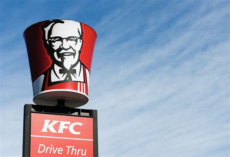 man turned   kfc drive   unusual choice  transportation