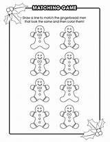 Gingerbread Man Activities Matching Printable Worksheets Kindergarten Men Printables Activity Christmas Pages Games Coloring Sheknows Worksheeto Via Kids Misc Print sketch template