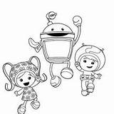 Coloring Pages Umizoomi Team Sheets Birthday Colouring Birthdays 2nd Anniversary Second Books Color Hug Nick Jr Bot sketch template