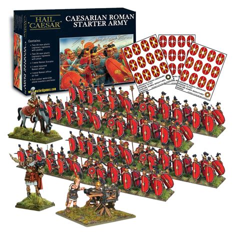 buy wargames delivered caesarian roman starter army mm miniatures includes  infantry