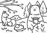Coloring Fall Pages Preschoolers Printable Color Getcolorings sketch template