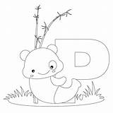 Letter Alphabet Coloring Pages Printable Animal Worksheets Kids Panda Letters Color Print Abc Sheets Printables Activities Books Pp Kidspressmagazine Getcolorings sketch template