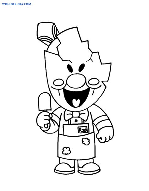 rod ice scream coloring pages  printable coloring pages