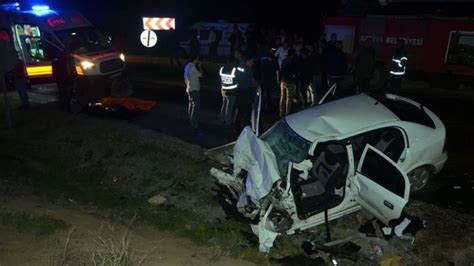 tokat ta trafik kazası 2 polis yaşamını yitirdi basin tÜrkİye