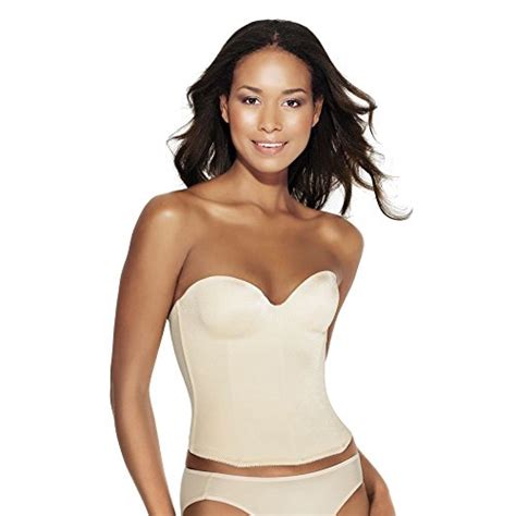 Dominique 8541 Nude Longline Smooth Strapless Low Back Backless Bra