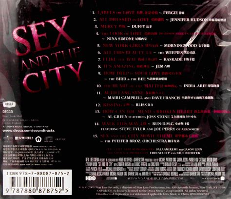 sex and the city original motion picture soundtrack music