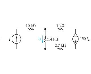 solved find  delta   circuit   power delivered cheggcom