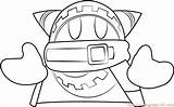 Kirby Magolor sketch template