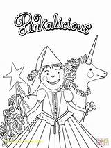 Pinkalicious Coloring Pages Nancy Fancy Printable Color Print Coloring4free Purplicious Cartoons Birthday Kids Pink Girl Sheets Getdrawings Party Drawing Supercoloring sketch template
