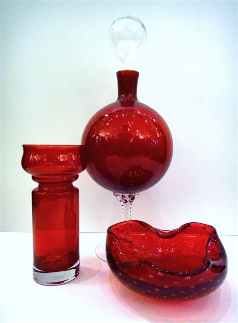 history red hot glass