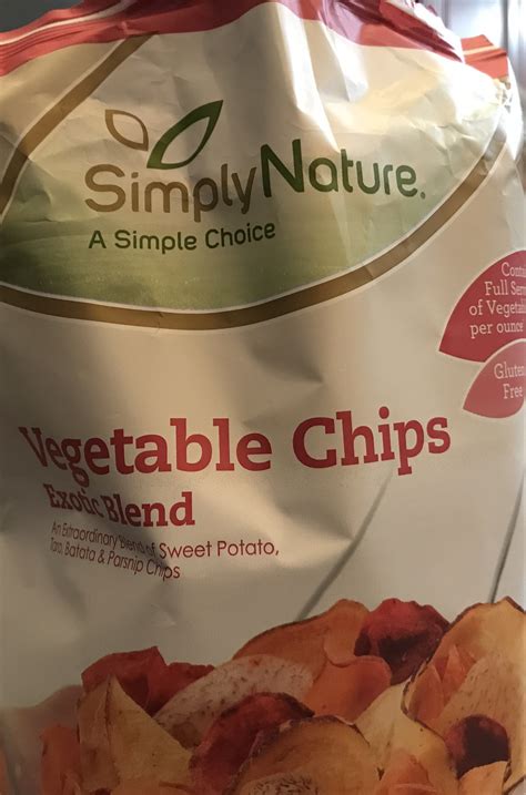 aldi simply nature vegetable chips