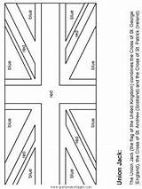 Flagge Ausmalen Gratismalvorlagen Schottland sketch template