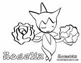 Coloring Pages Roselia Pokemon Gif sketch template