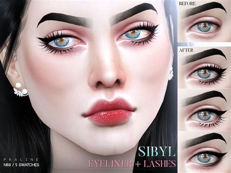 sims  eyelashes custom content coolvfiles