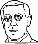 Wilson Woodrow Drawing President Clipart Getdrawings sketch template