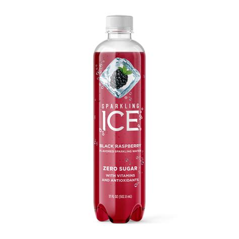sparkling ice naturally flavored sparkling water black raspberry