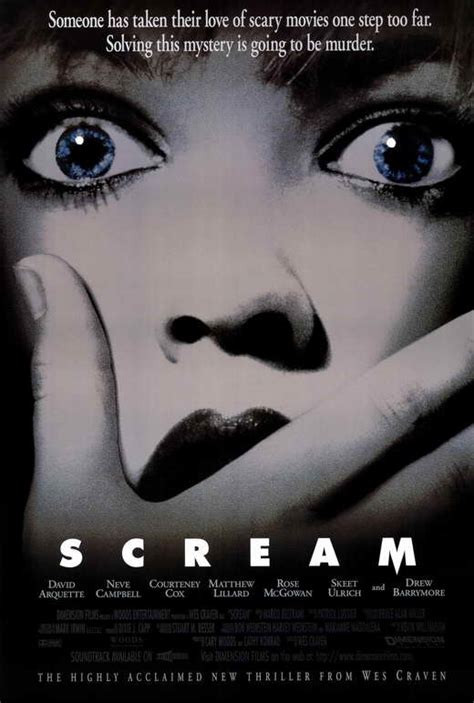 scream movie posters from movie poster shop