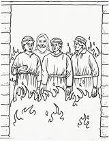 Abednego Shadrach Meshach Mesac Bible Sadrac Furnace Fiery Firey Sheets Biblia Cristianas Fun Lds Preescolares Fornalha 1236 Aburre Bíblicas Artesanías sketch template