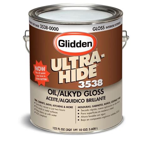 ultra hide  gal gloss enamel oilalkyd interiorexterior paint