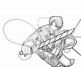 Jaeger Eren Skill Coloring Pages Template sketch template