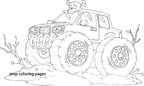 jeep wrangler coloring pages  getcoloringscom  printable