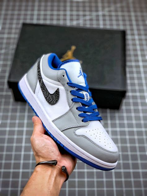 air jordan   whitetrue blue cement grey black  sale sneaker
