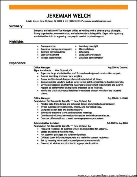 office manager resume objective  samples examples format