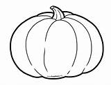Pumpkin Coloring Outline Foodhero Illustration sketch template