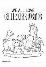 Chiropractic Coloring Sheets Series sketch template