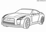 Nissan sketch template