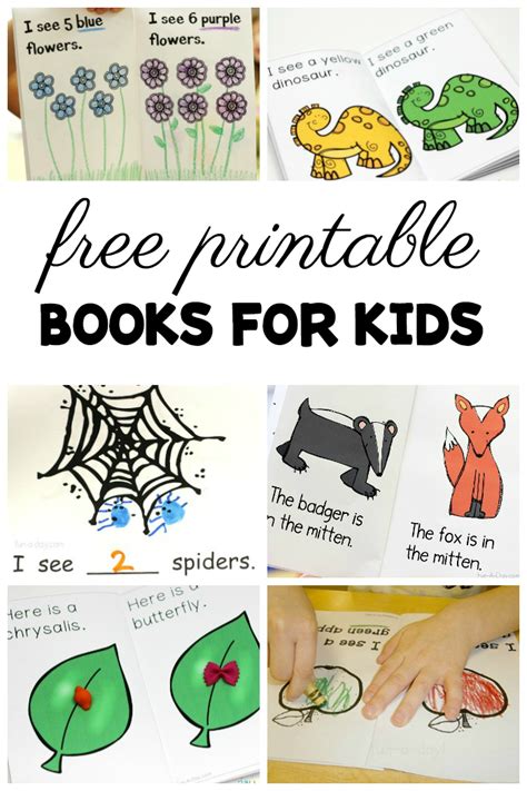 printable books  toddlers