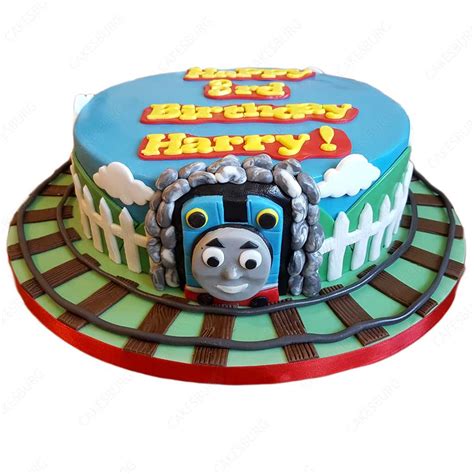thomas  tank engine train cake  cakesburg  premium cake shop