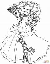 Ever After Coloring High Pages Kitty Elfkena Cupid Cheshire Deviantart Dragon Thronecoming Ca Para Girls Games Fairy Colorear Print Color sketch template