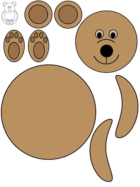 teddy bear craft preschool lesson plan printable activities bear