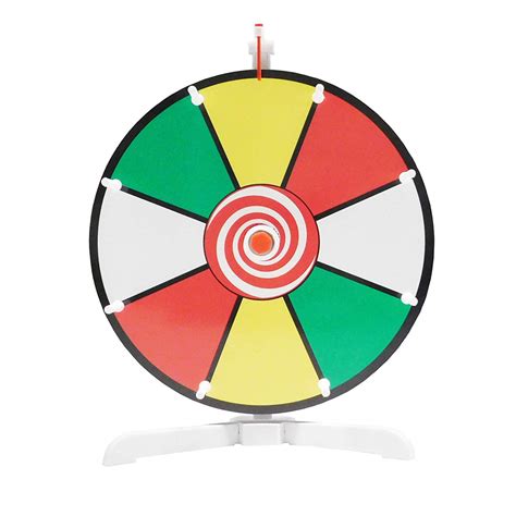 spinning prize wheel  color face dry erase spin wheel  classic