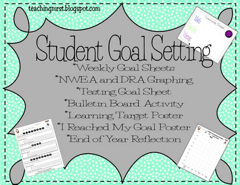 teaching   goal setting  students student goals nwea