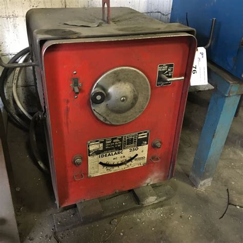 lincoln idealarc  welding constant current welding power source  auctions