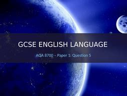 aqa  spec gcse english language paper   creative writing