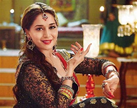 As Dancing Diva Of Bollywood Madhuri Dixit Turns 52 B Town Showers Her
