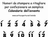Calendario Avvento Infanzia Dellavvento Pò sketch template