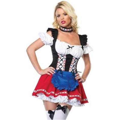 burlesque box ladies sexy wench oktoberfest german beer maid bavarian