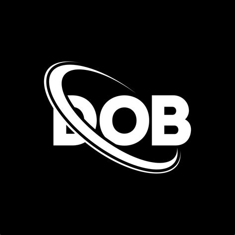 logotipo de dob carta dob diseno de logotipo de letra dob logotipo