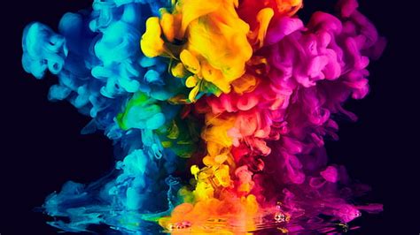 hd wallpaper colors colorful abstract rainbow background smoke