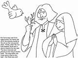 Bible Coloring Wife Noah His Pages Crafts Kids Google Au sketch template