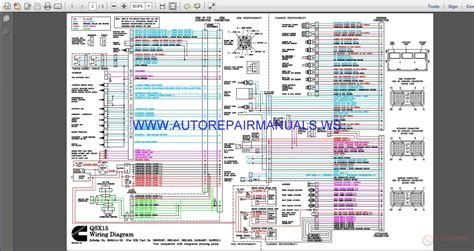 cummins qsx wiring diagram manual auto repair manual