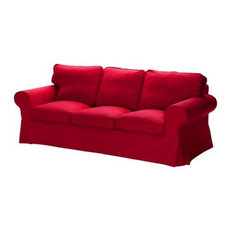ikea ektorp  seat sofa slipcover cover idemo red xmas