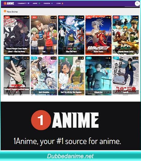 anime websites   anime    english dubbed dameraudio