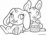 Rabbits Cricut sketch template